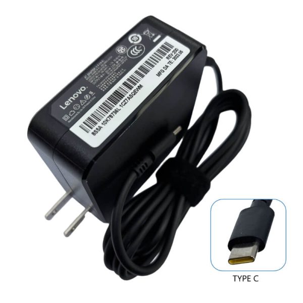 Cargador Original Laptop Dell Asus Lenovo Hp Tipo C 20v 3.25a - Imagen 2