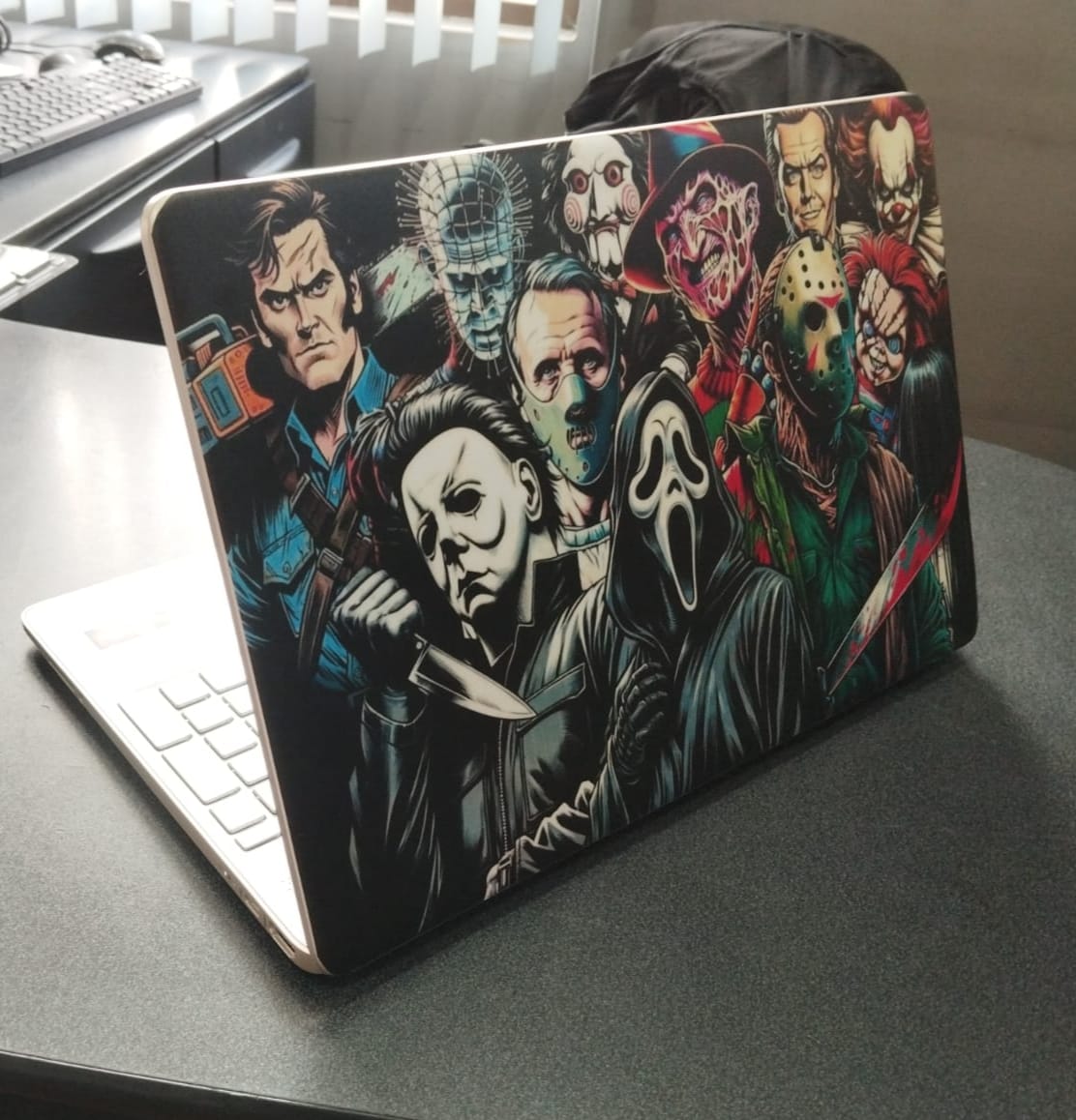 Mica Adhesiva Con Diseño Personalizado Para Laptop O Tablet - Imagen 10