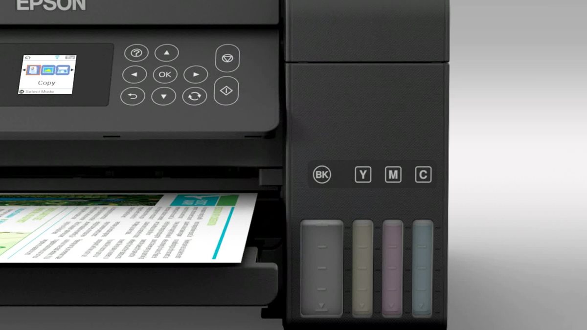 Impresora Epson EcoTank L4160 Wifi Sistema Tinta Continua Red Impresion a doble cara - Imagen 3