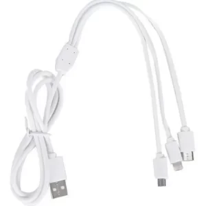 Cable 3 En 1 Para Celular iPhone Samsung Tipo C
