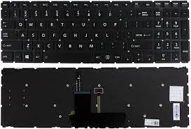 Teclado Original Laptop Toshiba S55 T Retro Iluminado - Imagen 3