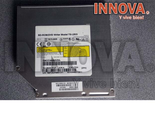 Blu-ray Dvd Rw Interno Conector Sata 12mm Para Laptop - Imagen 2