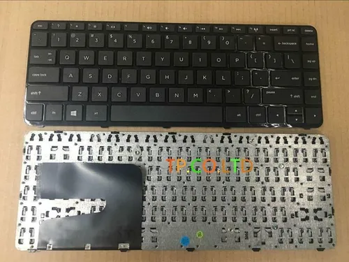 Teclado Laptop Hp 14e 14f Con Marco Negro Español