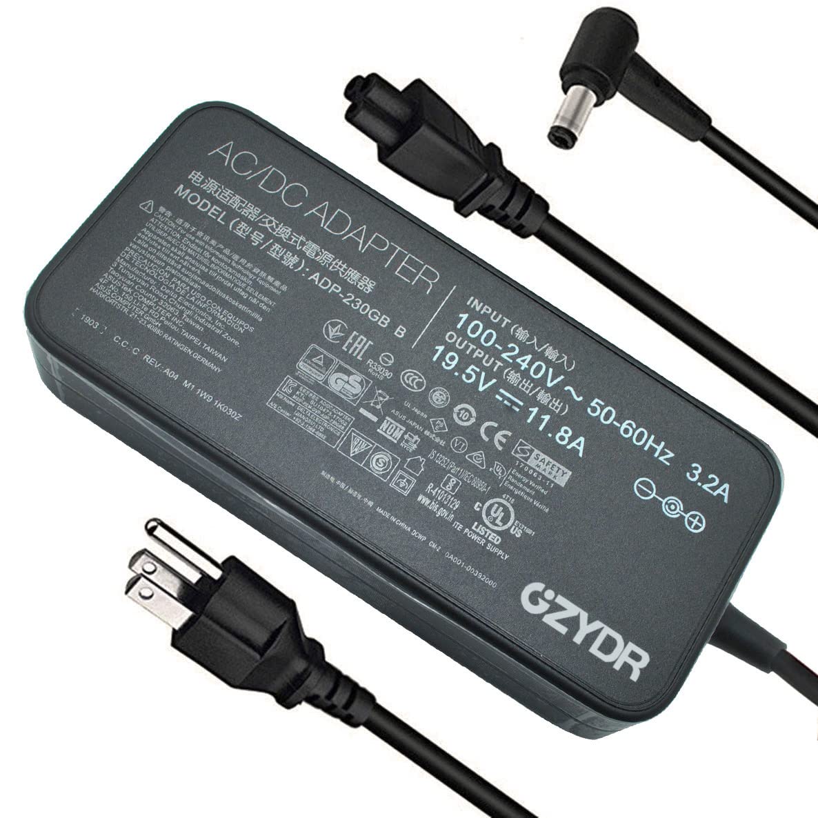 Cargador Original Laptop Asus Y Toshiba Gamer 19.5v 11.8a- 230W - Imagen 2