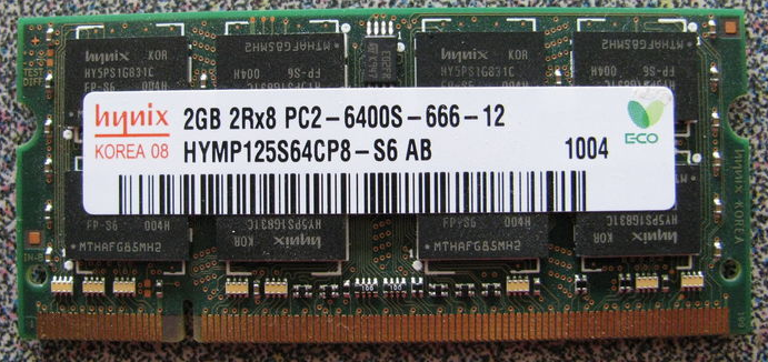 Memoria Ram 2gb Ddr2 Para Laptop