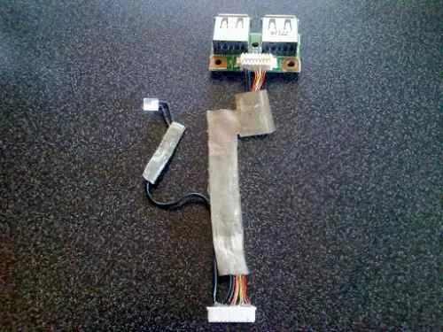Tarjeta Conector Puertos Usb Hp Dv2000 Series Original