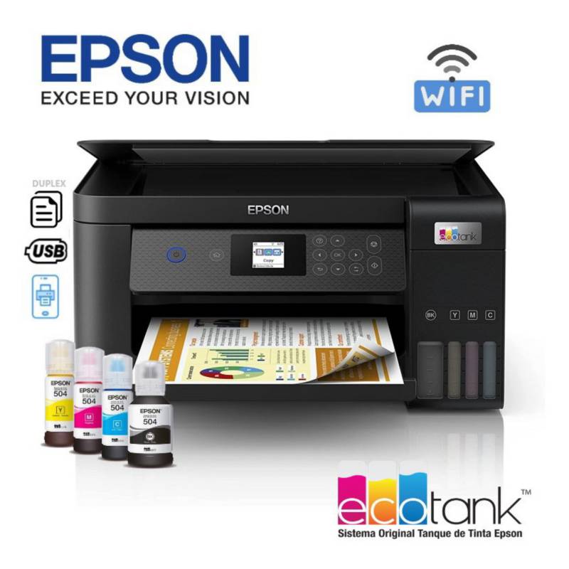 Impresora Epson L4260 Wifi Sistema Tinta Continua Red - Imagen 3