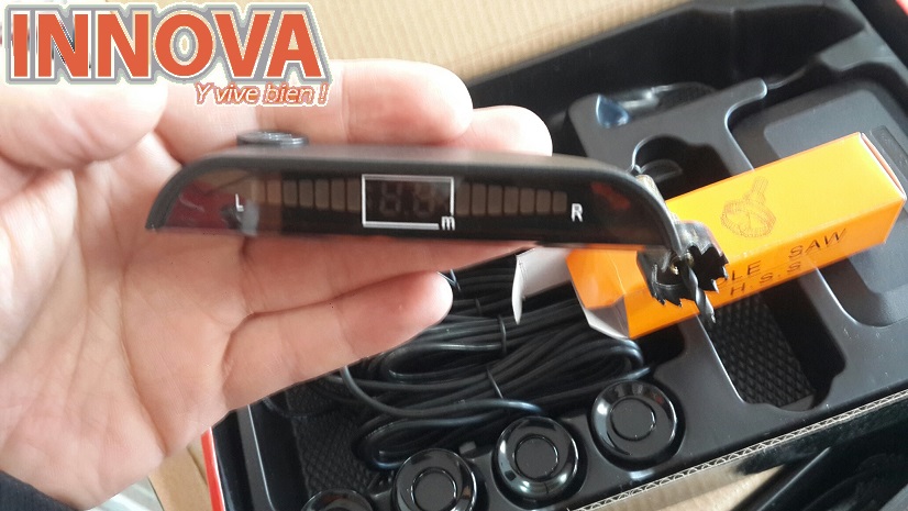 Sensor Y Visor De Retro Parqueo Para Todo Tipo De Vehiculo - Imagen 4