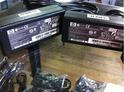 Cargador Original Laptop Hp punta Amarilla Dv2000 Dv6000 Tx - Imagen 2