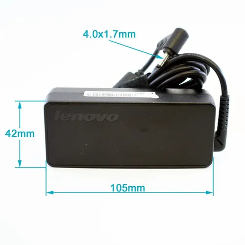 Cargador Original Laptop Lenovo 20v 3.25a Fina 4.0mm * 1.7mm - Imagen 2