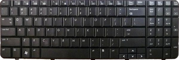 Teclado Original Laptop Hp Compaq Cq70 G70 Series Negro Us - Imagen 2