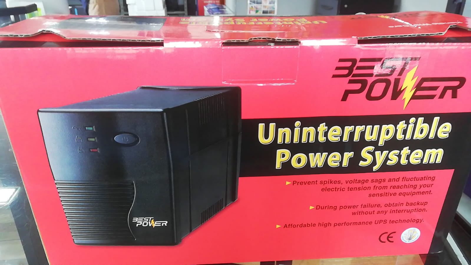 Ups + Regulador De Voltaje 700va Fuente De Energía - Imagen 2