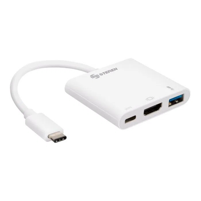 Cable Adaptador Tipo C A Video Hdmi-usb 3.0 Laptop Macbook