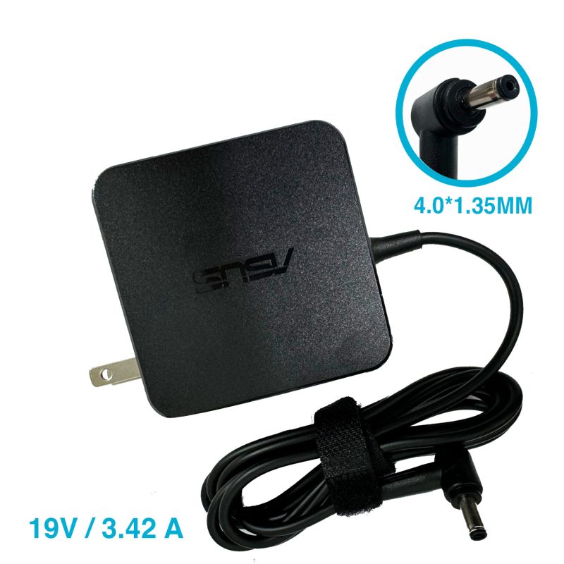 Cargador Original Laptop Asus 19v 3.42a Conector 4.0 *1.35mm