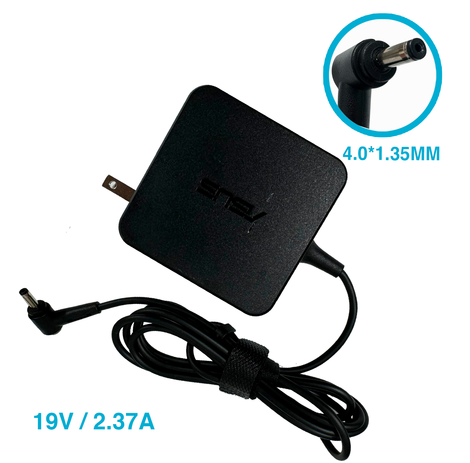 Cargador Original Laptop Asus 19v 2.37a Conector 4.0 *1.35mm