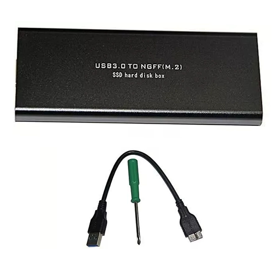 Enclosure Capsula Disco Externo Sólido M2 Ngff Usb 3.0 - Imagen 2