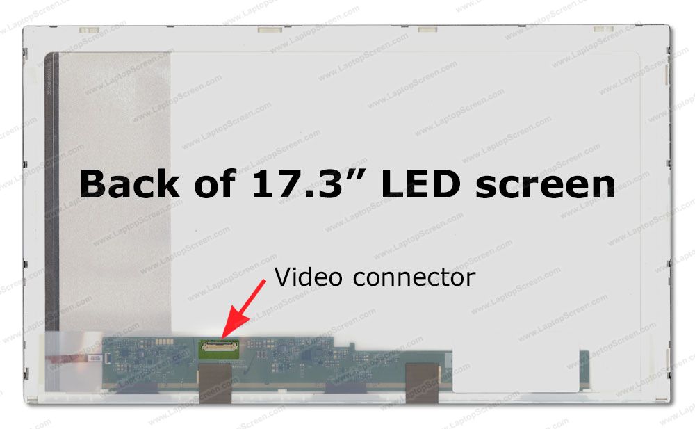 Pantalla Laptop Led 17.3 Pulgadas 40 Pines HD - Imagen 4