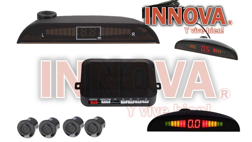 Sensor Y Visor De Retro Parqueo Para Todo Tipo De Vehiculo - Imagen 5