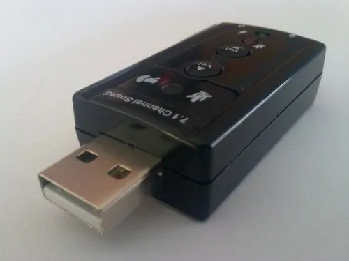 Adaptador Tarjeta De Audio Usb 7.1 Windows O Mac Laptop O Pc