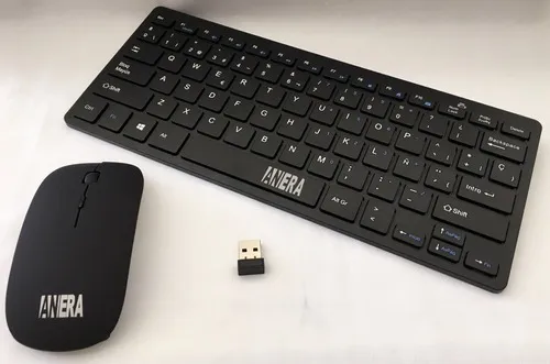 Teclado Y Mouse Inalámbrico Super Slim Para Windows O Apple