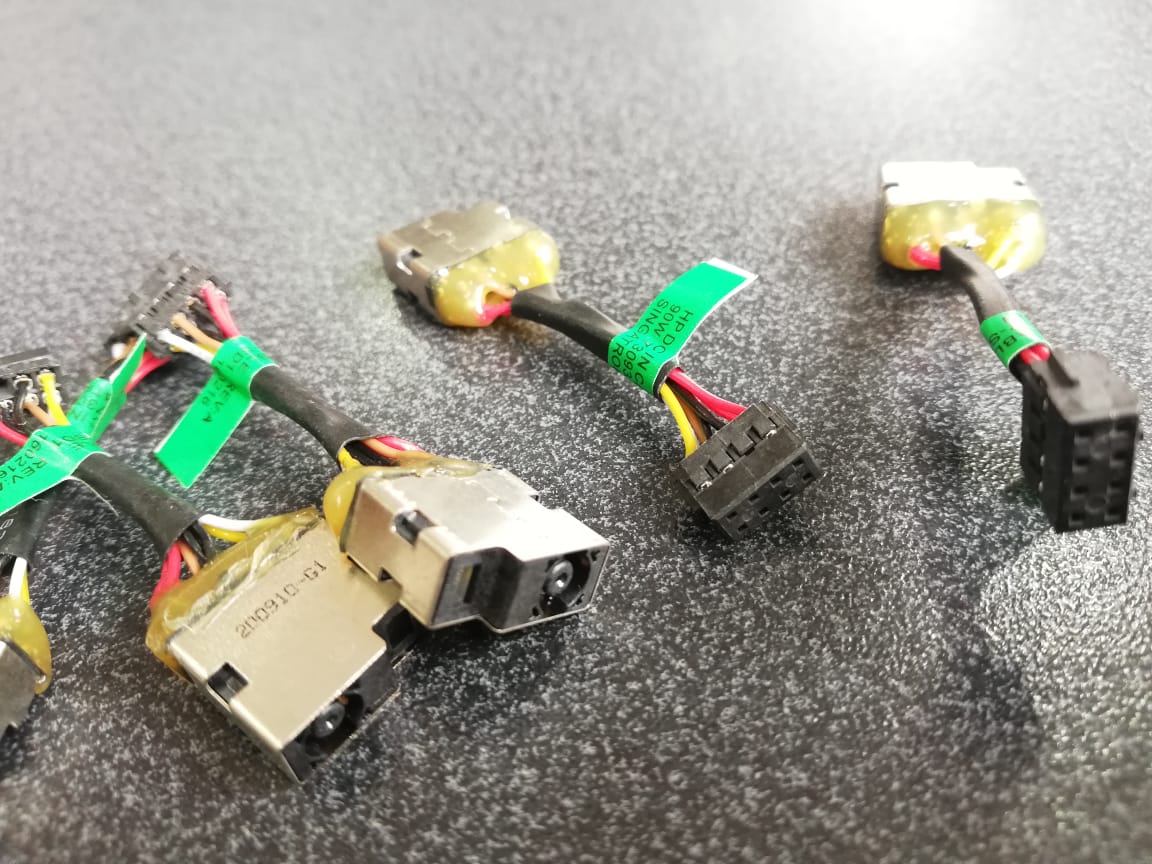 Conector Pin De Carga Original Laptop Hp 15 Punta Fina