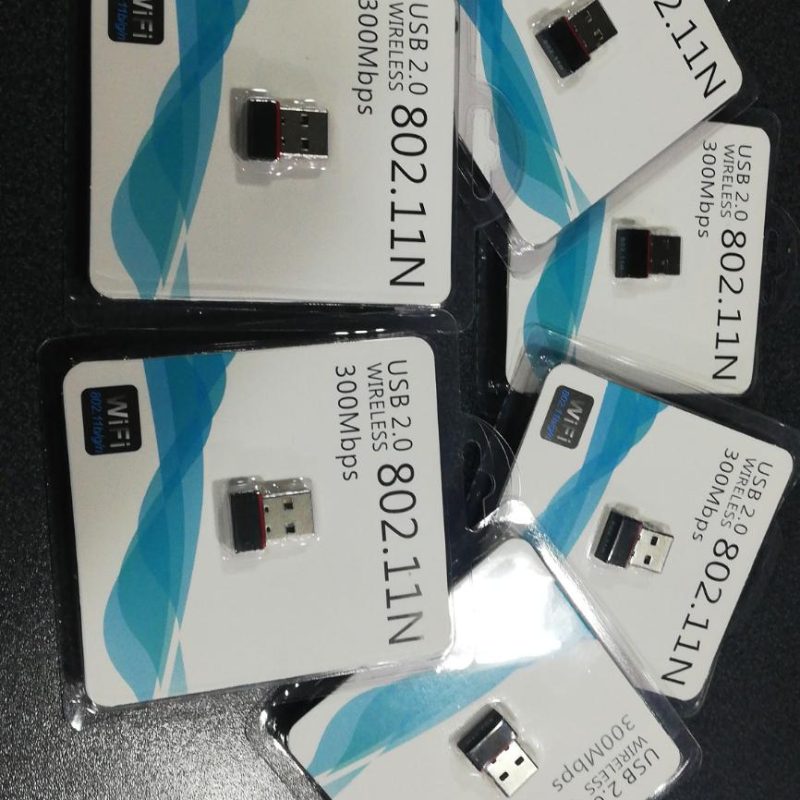 Mini Wireless Wifi Usb Largo Alcance 300mbps Windows / Apple