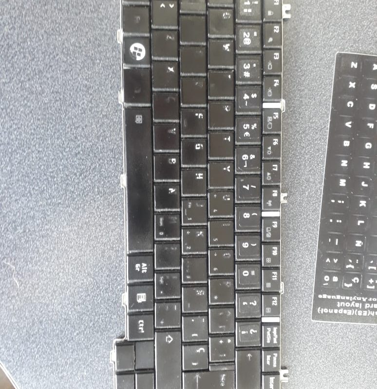 Sticker Reparación Para Teclas De Teclado Laptop / Cpu