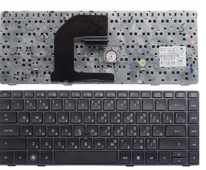 Teclado Original Laptop Hp Elitebook 8470 Negro