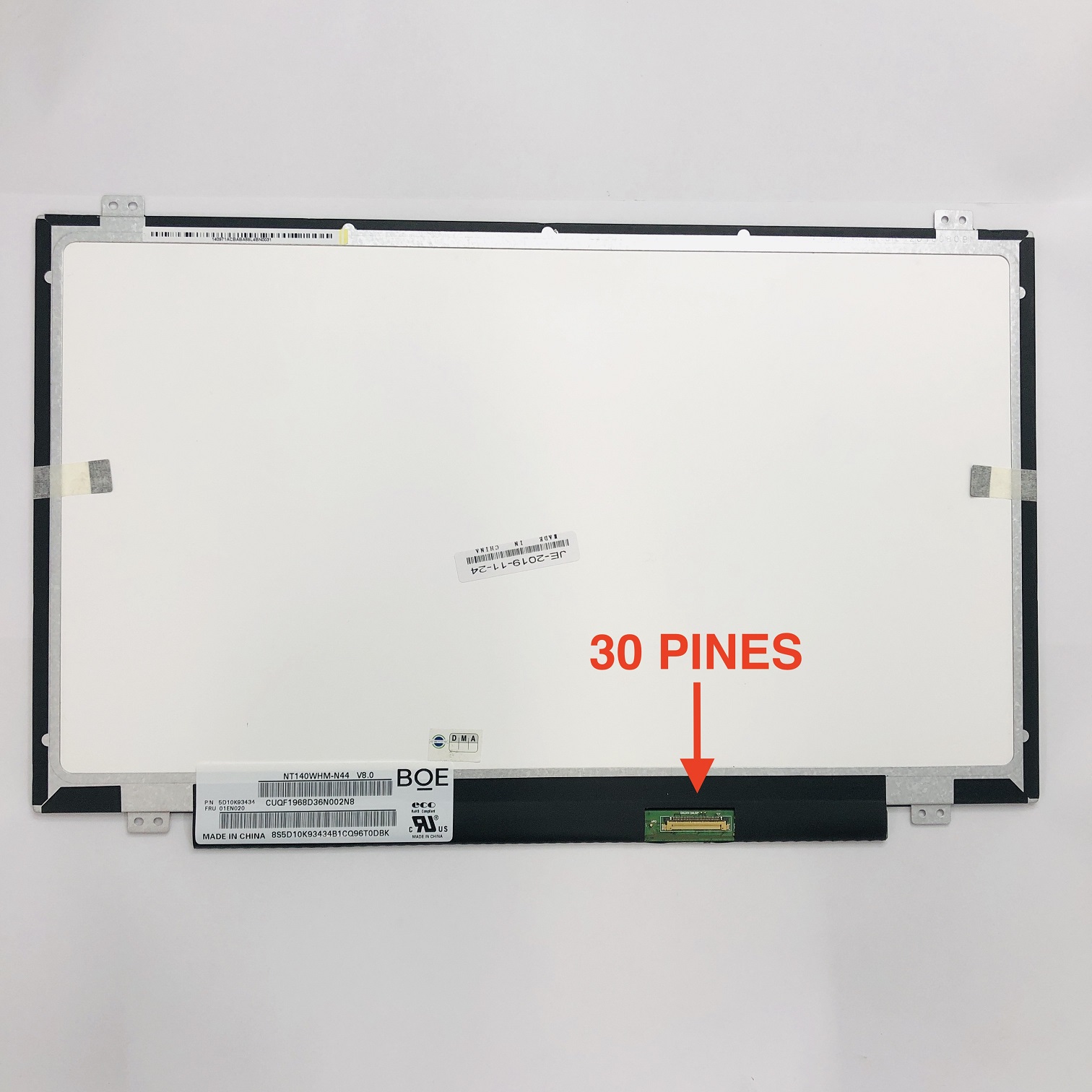 Pantalla Laptop Led Slim 17.3" 30 Pines Full Hd 1920 X 1080 - Imagen 3