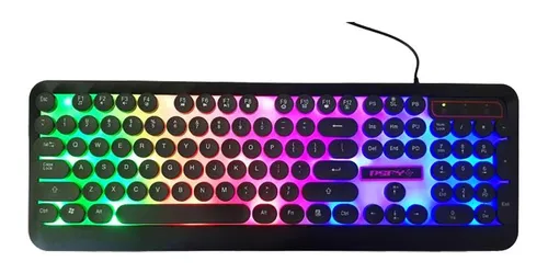 Teclado Gamer Con Luz Blackligth Usb Laptop O Pc